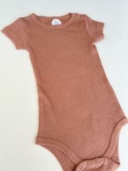 Jakarlı Kiremit  Fitilli Modal Pamuk Body