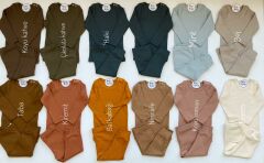 Çikolata Fitilli Modal Pijama Takımı