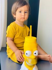 Fitilli Şortlu Modal Takım Hardal