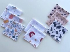 Leopar Organik Müslin Çok Amaçlı Kese