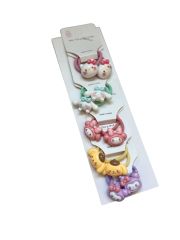 Hello Kitty Kuromi MY Melody  Pochacco Cinnemarol Lastikli 10'lu Toka Seti