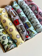 Garden Yeşil %100 Organik Pamuklu Unisex Kız Erkek Bebek Body Zıbın