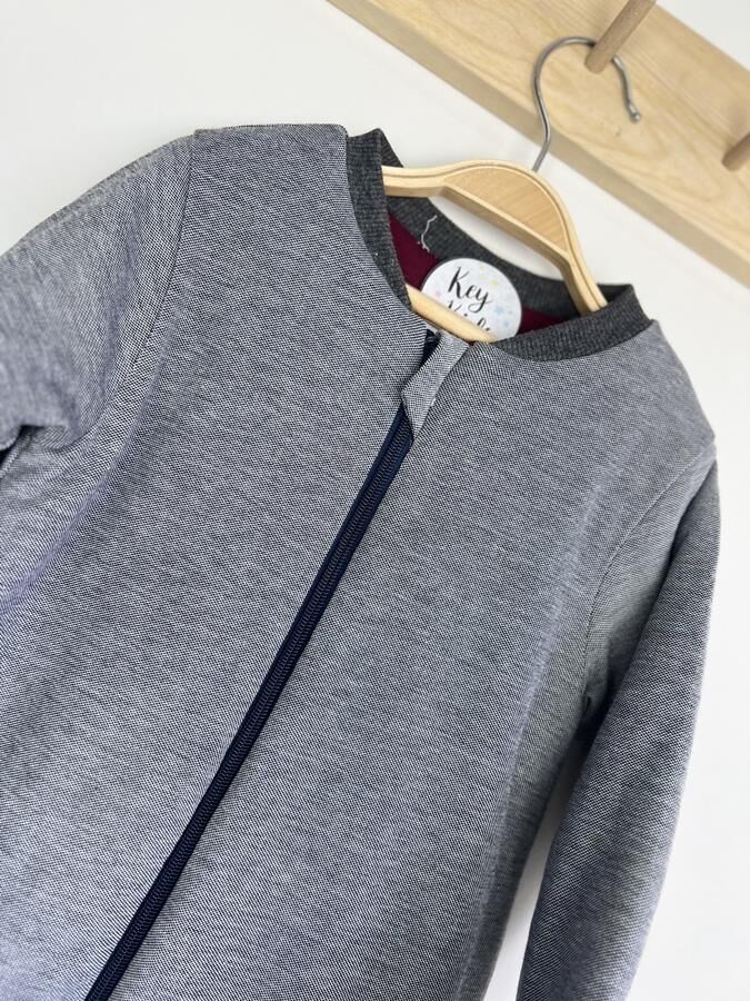 2- 4- 6 Yaş Denim Dokulu Pamuklu Bacaklı 2.5 tog Çocuk Uyku Tulumu