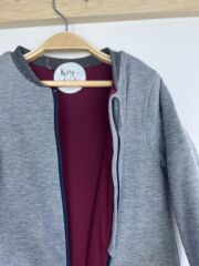 2- 4- 6 Yaş Denim Dokulu Pamuklu Bacaklı 2.5 tog Çocuk Uyku Tulumu
