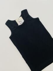 Termal Askılı Siyah Çocuk Atlet İçlik 12 YAŞ