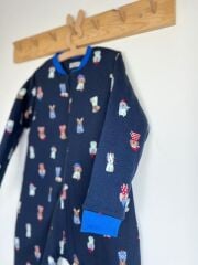 Köpekli Poodle Gece Pamuklu Bacaklı 8/10/12 Yaş Büyük Beden 2.5 tog Kışlık Kalın Erkek Çocuk Uyku Tulumu