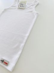 Termal  Askılı Beyaz Çocuk Atlet İçlik