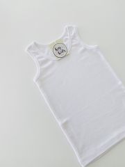 Termal  Askılı Beyaz Çocuk Atlet İçlik