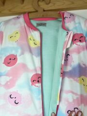 Dream Smile Pembe Pamuklu Bacaklı 8/10/12 Yaş Büyük Beden 2.5 tog Kız Çocuk Uyku Tulumu