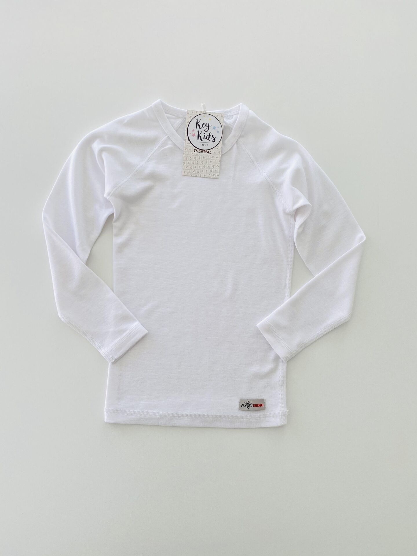 Termal Uzun Kol Beyaz İçlik