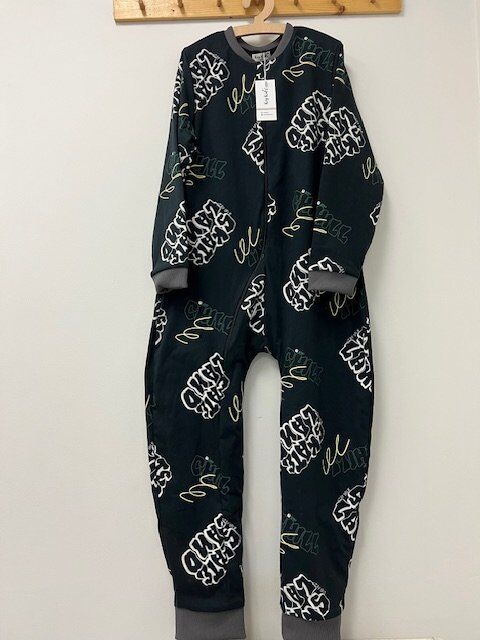Graffiti 1 TOG Erkek Çocuk Uyku Tulumu %100 Pamuklu Fermuarlı 10 Yaş 12 Yaş 14 Yaş Büyük Beden Çocuk Uyku Tulumu Çocuk Pijaması