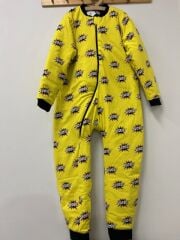 WOW Sarı Yeni Erkek Çocuk Uyku Tulumu Pamuklu Bacaklı 10/12/14 Yaş Büyük Beden 2.5 tog Kışlık Kalın