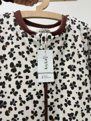 LEOPAR Yeni Kız Çocuk Uyku Tulumu Pamuklu Bacaklı 10/12/14 Yaş Büyük Beden 2.5 tog Kışlık Kalın