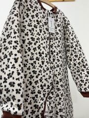 LEOPAR Yeni Kız Çocuk Uyku Tulumu Pamuklu Bacaklı 10/12/14 Yaş Büyük Beden 2.5 tog Kışlık Kalın