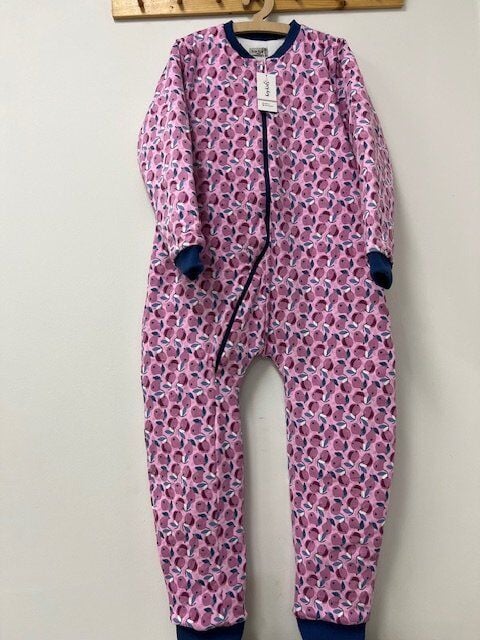 Pembe Pear Yeni Kız Çocuk Uyku Tulumu Pamuklu Bacaklı 10/12/14 Yaş Büyük Beden 2.5 tog Kışlık Kalın