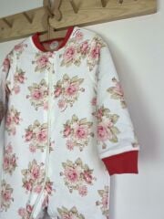 Vintage Flowers Pamuklu Bacaklı 2.5 tog Çocuk Uyku Tulumu