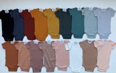 Beyaz Kısa Kol Modal Fitilli Çıtçıtlı Body