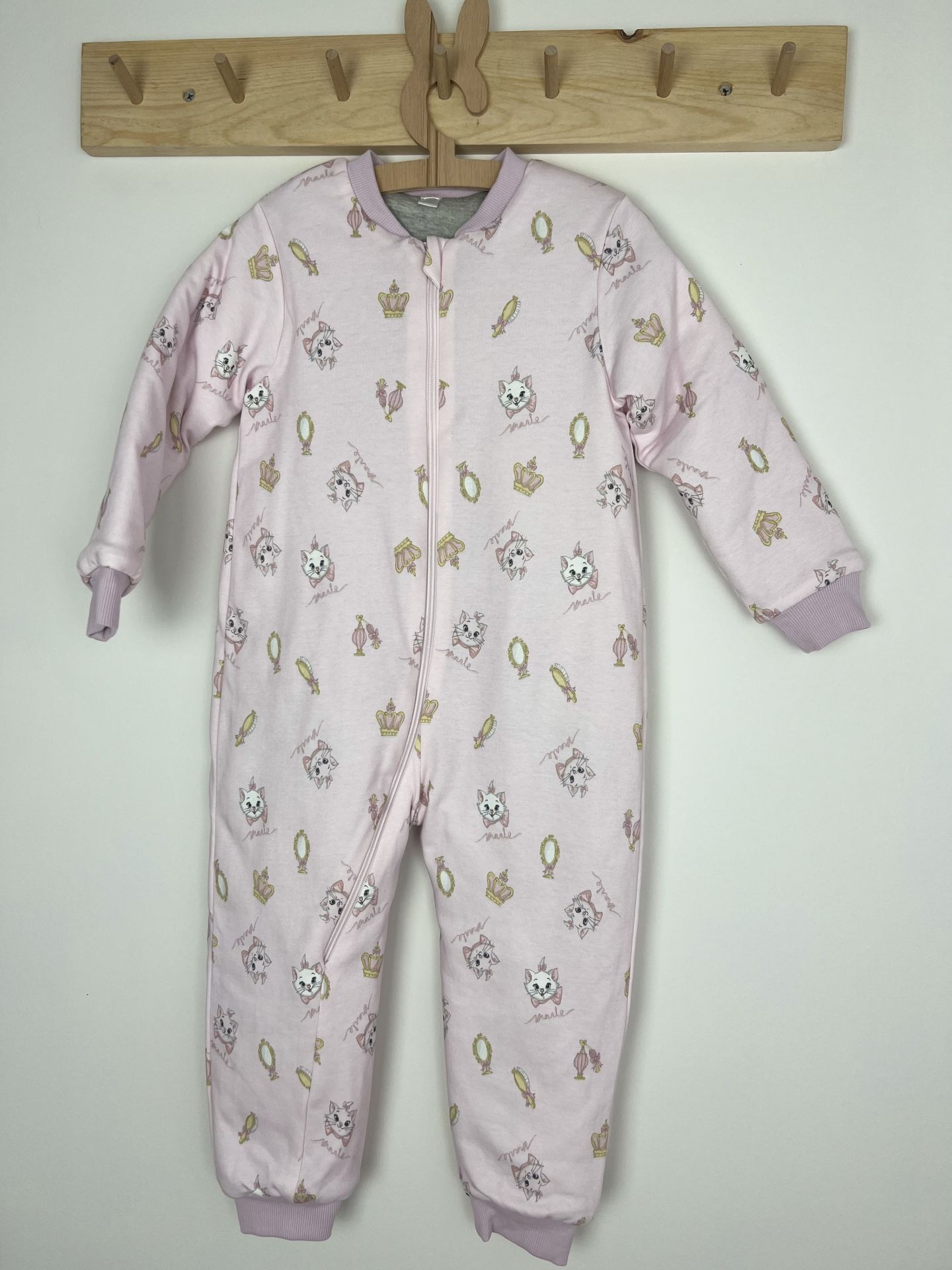 Marle Pembe Kedi Pamuklu Bacaklı 2.5 tog Çocuk Uyku Tulumu